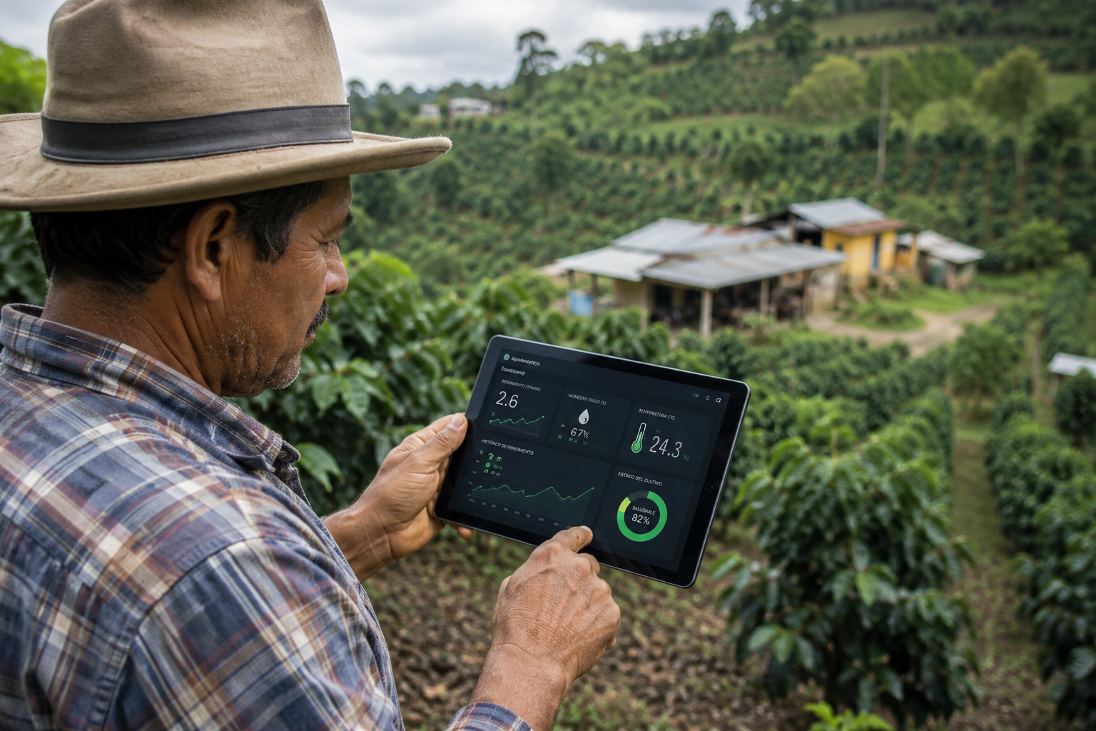 Finca con datos claros