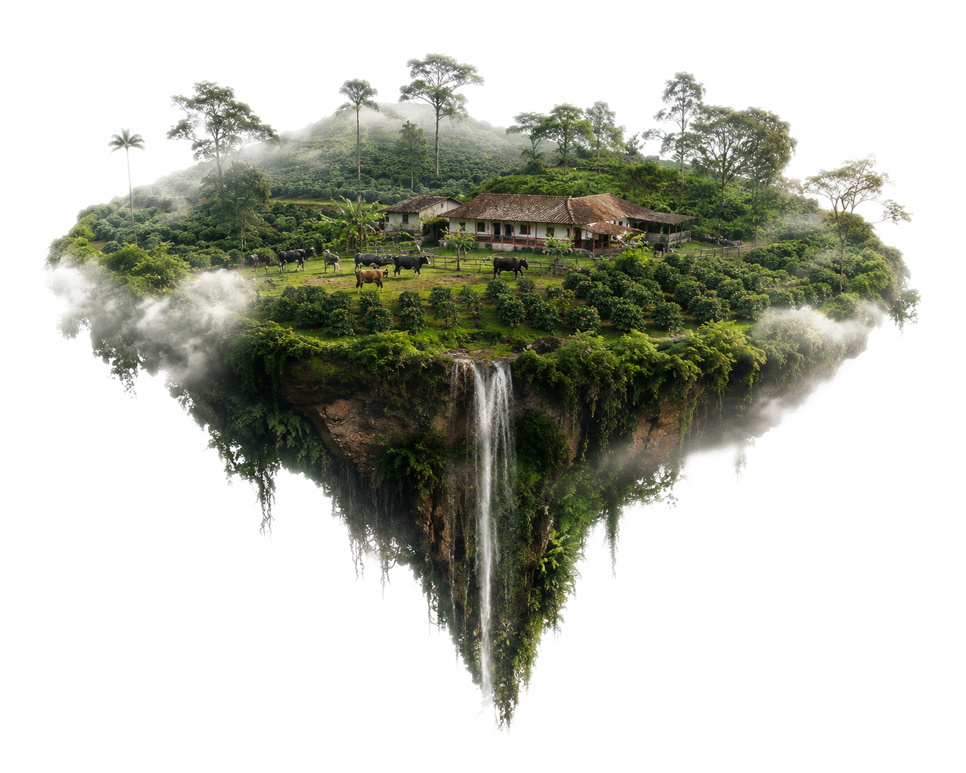 Capa 1: finca